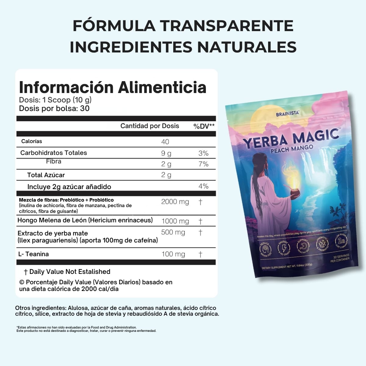 Yerba Magic® - Té instantáneo de yerba mate en polvo $49.99