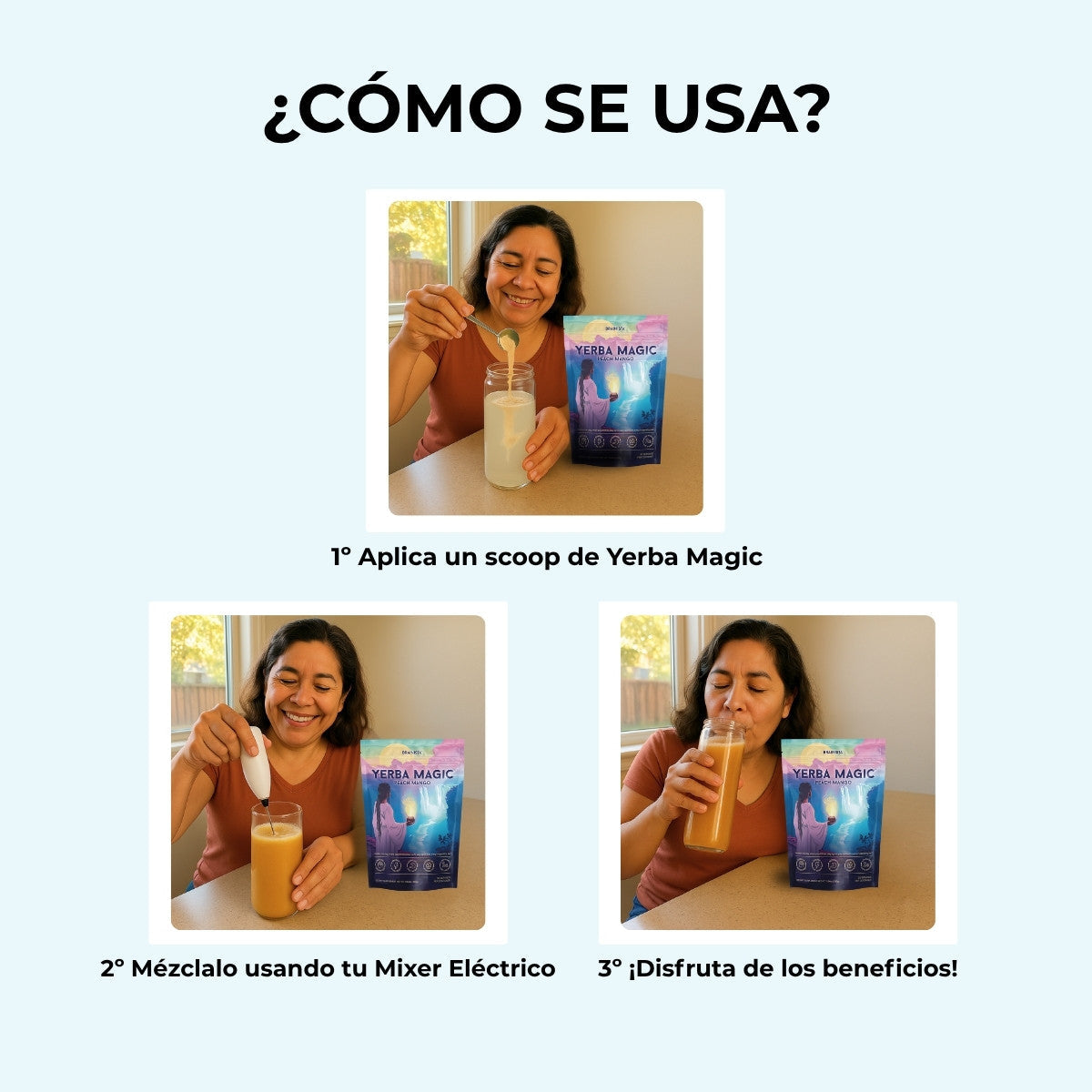 Yerba Magic® - Té instantáneo de yerba mate en polvo $49.99