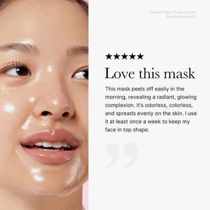 Mascarilla de colágeno nocturna: ahorra hasta un 50 % hoy + 3 regalos GRATIS